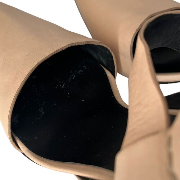 Alexander Wang Sonja Bandage Pumps Nude Pointed Toe Size 40 US 10 Heels - Picture 15 of 16